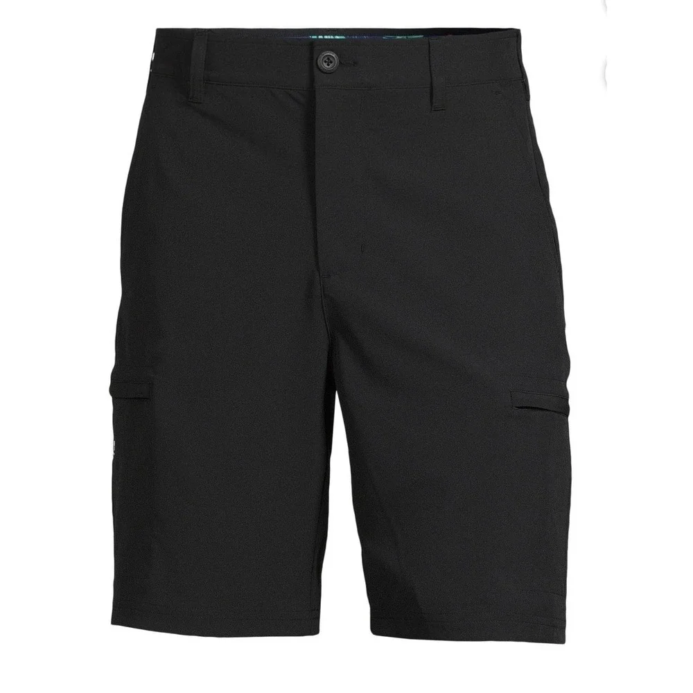 Birdie Bound-Big Men's-Cargo Golf Shorts-Inseam 9inch-Size‎ 42-Black